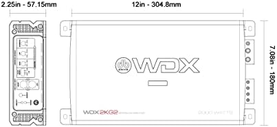 DB pogon WDX2KG2 2000 Watt Monoblock pojačalo