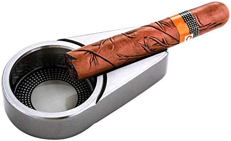 ZGAR cigara, aluminijska legura Metalna cigara za cigareta pepeljara za kuću i vanjsku upotrebu