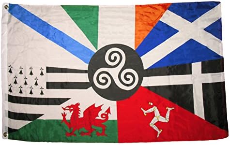 Torena RFCO 3x5 evropske keltske nacije zastava 3 za 5 stopa Irska Škotska Wales Bretanja