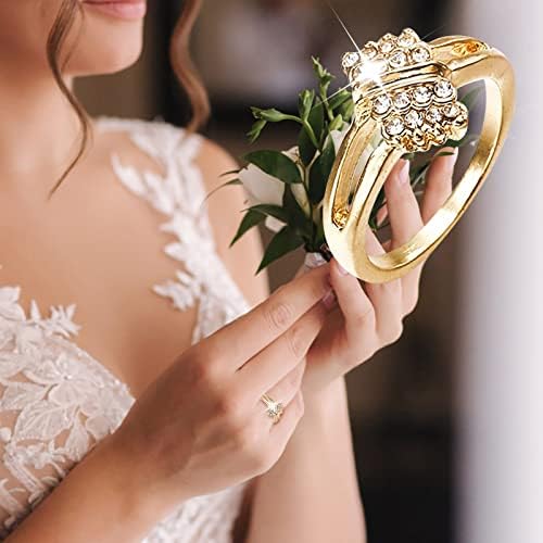 2023 Novi angažman okrugli rez Zirkoni Žene vjenčani prstenovi nakit prstenovi za žene puni
