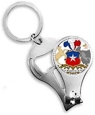 Čile Nacionalni grb Zemlja za nokte za nokte za nokte za ključeve za boce za ključeva