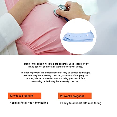 Pojas za praćenje fetusa, pamučni fetalni zavoj za Monitor srca za trudnice