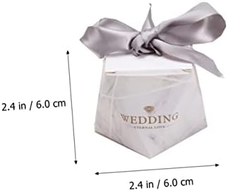Abaodam 20pcs Box Decor čokoladna Poklon kutija poklon kutije za slatkiše vjenčani poklon dekoracija