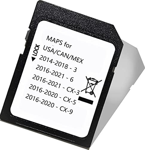 2022 Najnovija navigacijska SD kartica za MAZ-DA 3 6 6 CX-3 CX-5 CX-9 navigacija SD karta USA / CA /