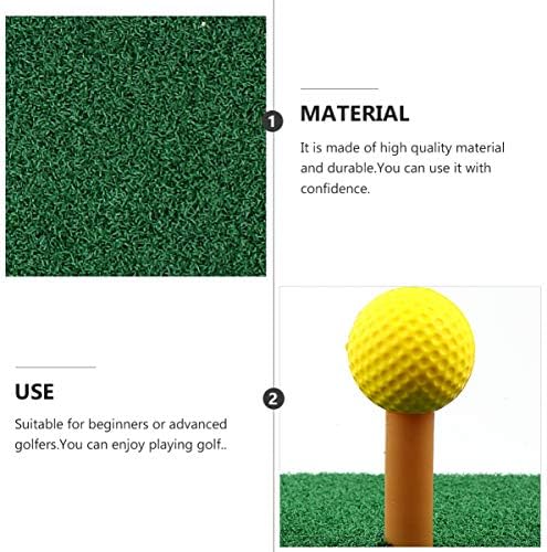 Nuobesty Golf praksa prostirkivanje stavljanja praktične mat zatvoreni 5pcs golf kit za praksa unutarnji golf