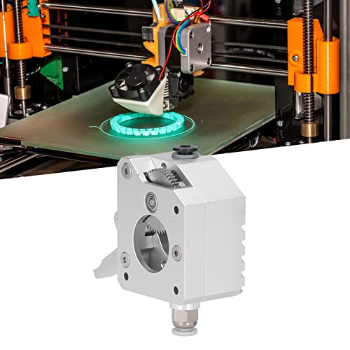 Ekstruder pisača Dvostruki zupčani ekstruder 3D štampač Dvostruki zupčanik Ekstruder srebrnog metalnog ekstruder MK8 3D pribor za pribor 3D pribor za štampač