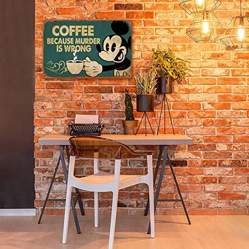 Dosek kafe potpisuje kuhinjski metalni limenci Zidni umjetnički dekor Vintage Metalni znakovi retro smiješni