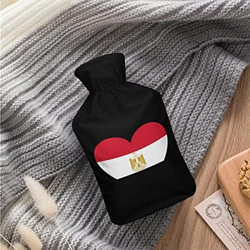 Love Egypt flaša za toplu vodu 1000ml sa mekanim poklopcem uklonjiva vreća za ubrizgavanje vode za toplo hladno pakovanje za ručna stopala grijač za krevet