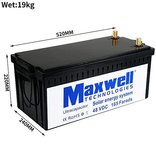 Maxwell Durablue Auto Audio Super kondenzator 48V 165F Grafene Skladište energije Solarni elektroenergetski
