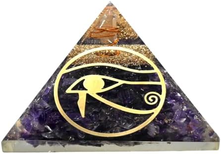 Velika orgona piramida | Amethyst piramida kristal | Oko Horus orgonita piramida | Piramide