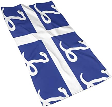 Zastava države Martique Ručnik 27.5x16 inča prilagođen kože apsorpcijski ručnik za ručnik superfine