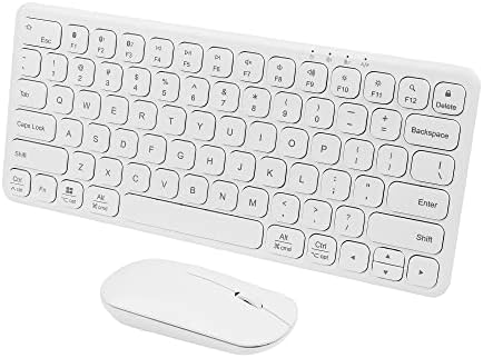 Bežična tastatura i miš, kompaktna i tanka Bežična Bluetooth tastatura punjiva, ergonomska bežična kombinacija