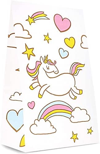 Rainbow Unicorn Party Favor torbe za djecu rođendansku zabavu