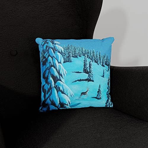 Mjesečev šumsko-uljni umjetni antilop Sofa za bacanje jastuka od crteža i slikanja umjetnika Mikea