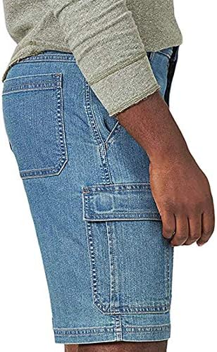 Badhub modni muški džepni zatvarač otpornosti za odmor za slobodno vrijeme, kratke hlače za alate elastične strukske