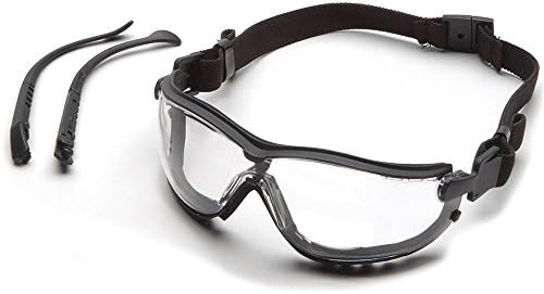Pyramex V2g zaštitne naočare, vatrootporne, crni okvir, prozirno sočivo GB1810ST 1box / 12Pair