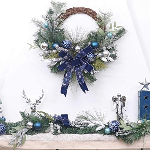 Valery Madelyn Božićni dekor za kućnu vrijednost Bundle | 70CT Xmas Ball Ornament, Božićne čarape,