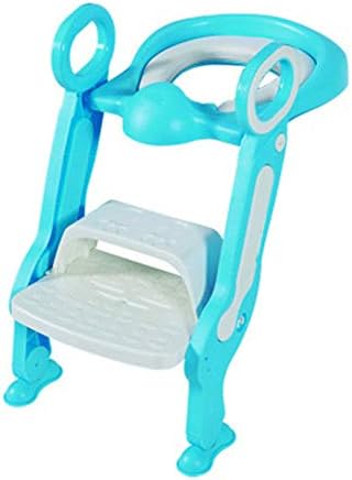 Toddler WC trening sjedište i korak, sklopivi nepunični stepel stolice sa mekim jastukom i štitnikom