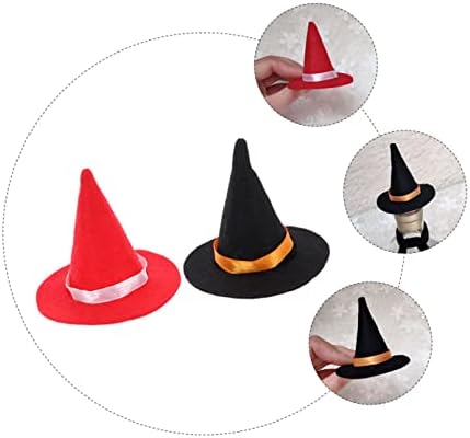 YARNOW 4kom Topper za rekvizite dekorativna vještica zanati Party Favor Felt Halloween Tabela