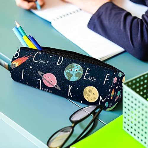 Guerotkr pernica, torbica za olovke,torbica za olovke, estetska torbica za olovke, planet svemirski