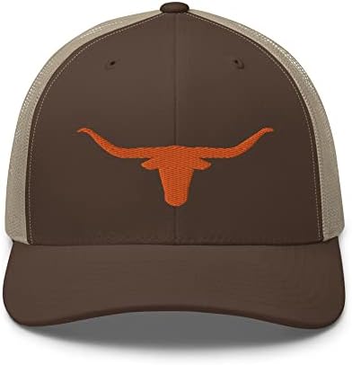 RIVEMUG Zapadni Teksas narandžasti Longhorn kamiondžija šešir zemlja šešir Rodeo Cowboy Farm