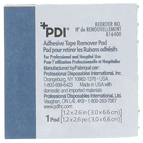 PDI Healthcare B16400 jastučić za uklanjanje ljepljive trake, veličine 1,25 x 2,625