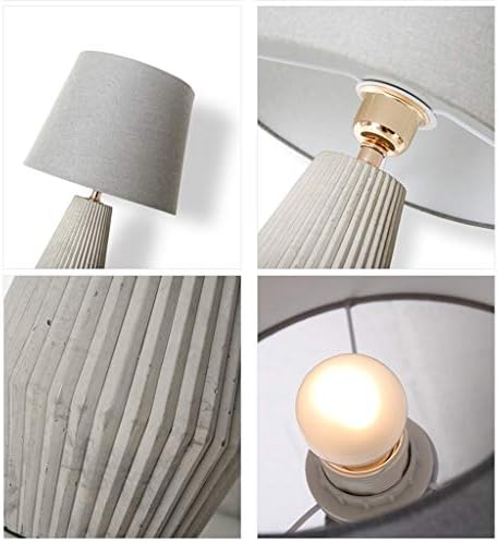 ZXZB stolna lampa Industrijska stilska svjetiljka, vertikalna teksturna listena lampa za čitanje lampe