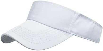 Visor sunčani šešir za žene Muškarci Prozračne ljetne vježbe Baseball Hat Podesivi osnovni čvrsti golf teniski vizir