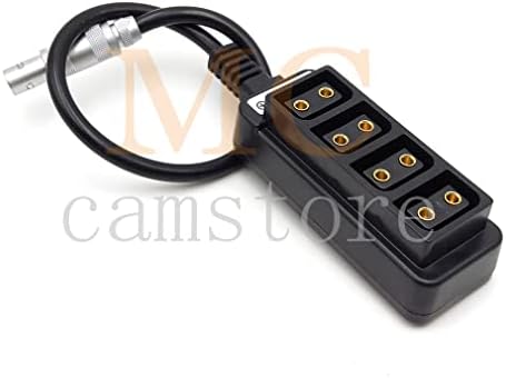 McCamstore 0s 4Pin do 4-port D-Tap Splitter Hub, ženska P-Tap D-Tap čvorova za komplet za fotografije za