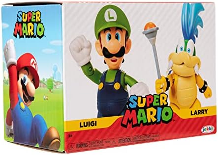 Super Mario Nintendo 4 Akcija Slika 2 Pakov - Luigi vs. Larry Koopa