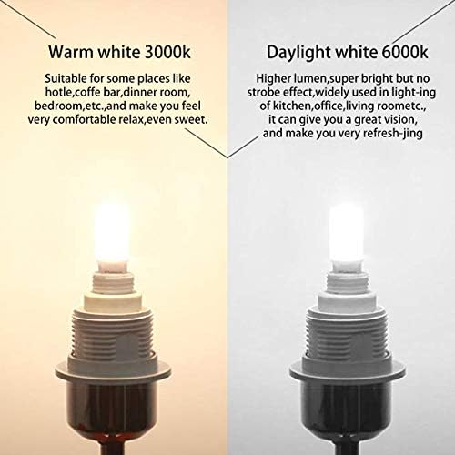 WEAPRIL G9 LED Sijalice, 5W , 400LM, 120v, Daylight White, G9 baza koja se ne može zatamniti