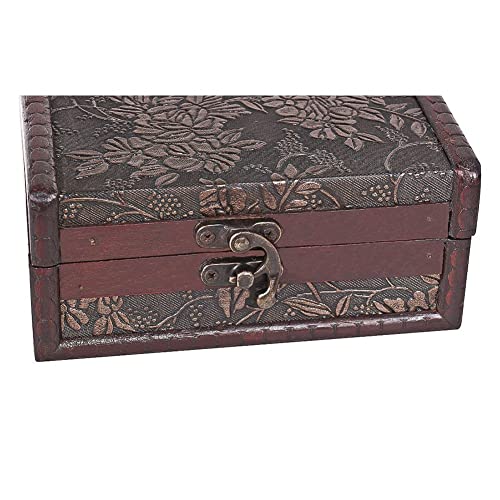Walnuta antikni blago kutija za odlaganje kopriva poklon kartica Kutija za sakupljanje šminke Organizator Box