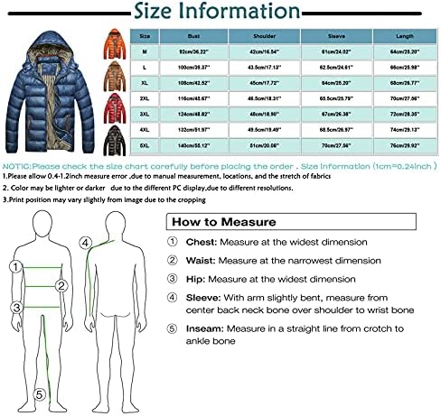 ADSSDQ Zimski pješački kaputi MENS Slow rukav Moderna udobnost Deep V Ret Outerwear Peplum Comfort Poliester