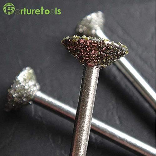 Xucus 30kom dijamantska tačka grit 36 za grubo brušenje 8~12mm drška 3mm tip C MT040 -
