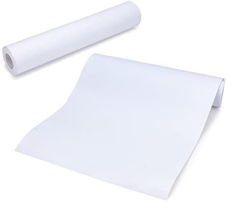 Esencijal 2 Roll Easel Papir Rola 12 inča x 75 stopa, bez ljepila, prazno bojanje za boje, zidnu umjetnost,