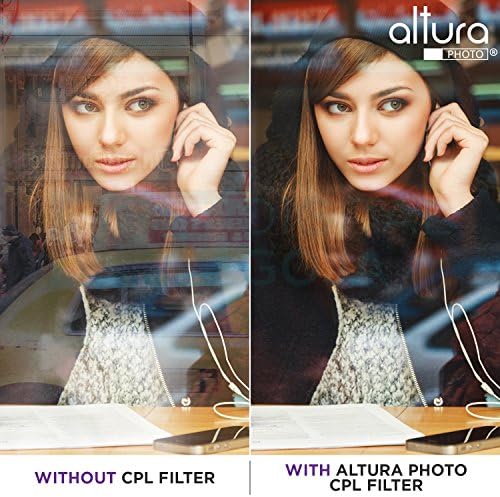 40,5 MM komplet filtera sočiva kompanije Altura Photo, uključuje 40,5 MM ND Filter, 40,5 MM CPL Filter, 40,5