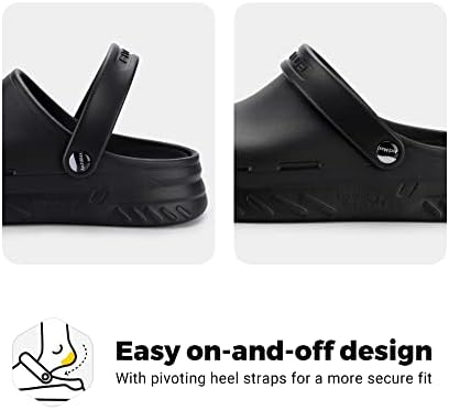 FitVille Wide Chef cipele muške radne cipele otporne na klizanje za uslugu hrane vodootporne sa podrškom