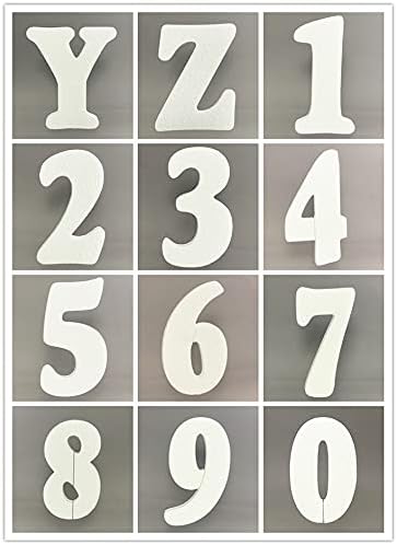 8 Glatke slova za pne slova Abeceda za zanatske potpisuju zidove zabave za zabavu izrađen u SAD-u
