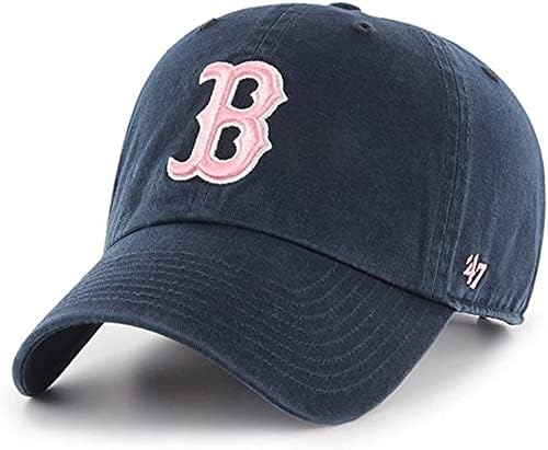 '47 MLB Navy Pink očisti podesivu kapu za šešir, jedna veličina za odrasle