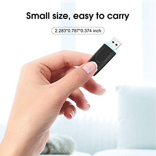 Raoyi 64GB Flash Drive USB 3.0 Thumb Drive High Speed ​​USB Drive 3.0 USB Memory Stick 64G Rezervni skok Pogodni Pozivni Zip Drive za PC laptop
