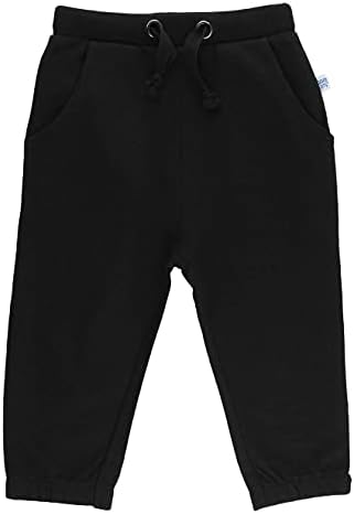 Ruggedbutts® dječaci Black pletene jogger hlače - 3t