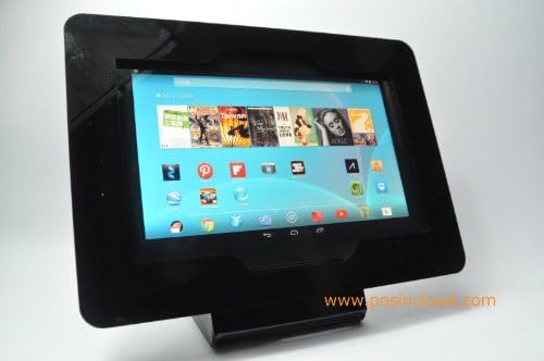 Crni VESA komplet sa stolom za samtop za Samsung Galaxy Tab 4 10.1, Samsung Galaxy Tab 3 10.1 Koristi se kao kiosk, POS, Spremnik, Sajam
