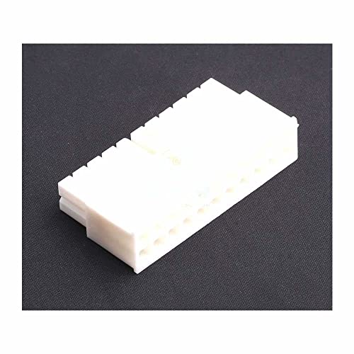 Kom 4,14 mm muška Plastična školjka Bijela Mini-univerzalmate-n-lok Terminal za presovanje