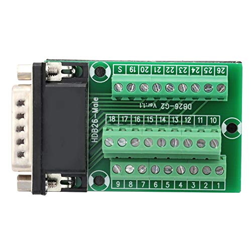 DB26 Breakout Connector PCB terminalni modul modul DB26-G2-01 Muški adapter za probijanje konektora