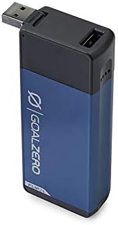 Goal Zero Flip 24 prijenosni punjač za telefon, USB baterija za putovanja i hitnu upotrebu-Crna