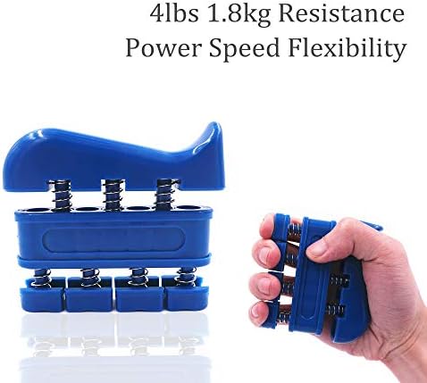 Hovico ručni stisak Forgeener workout Kit 5 paket, podesivi stisak Exerciser, prst nosila otpor Extensor