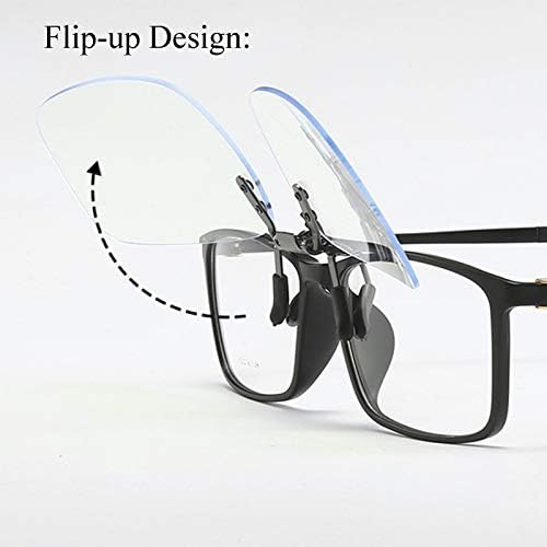 FF FRAZALA kopča na naočarima za blokiranje plavog svjetla preko naočara na recept Unisex Anti Blue Ray naočare