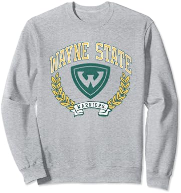 Wayne State Warriors Pobjeda Vintage Logo Dukserica