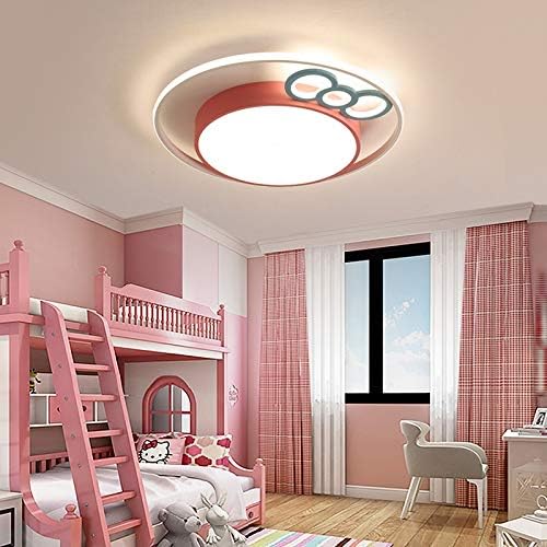 GHGHF dječija soba svjetlo beba soba Pink djevojka lampa Led krovno svjetlo svjetlo za djecu dječja