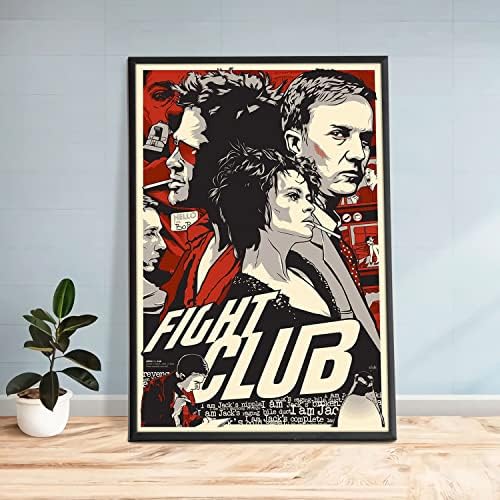 Fight Club film Poster neuramljen, prikaz spreman Photo Print V. 3